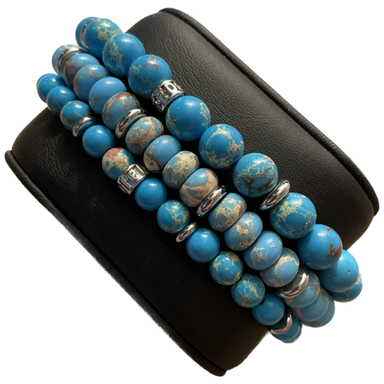 The Atlas Collection :: Turquoise Sea Sediment Jasper