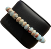 DreamLife Gemstone Bracelet - Lucia Collection Sea Sediment Carolina Blue Jasper