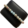 DreamLife Gemstone Bracelet - Lucia Collection Sea Sediment Carolina Blue Jasper