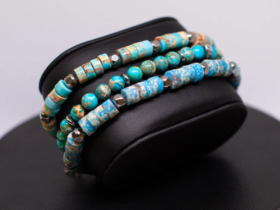 The Atlas Collection :: Turquoise Sea Sediment Jasper